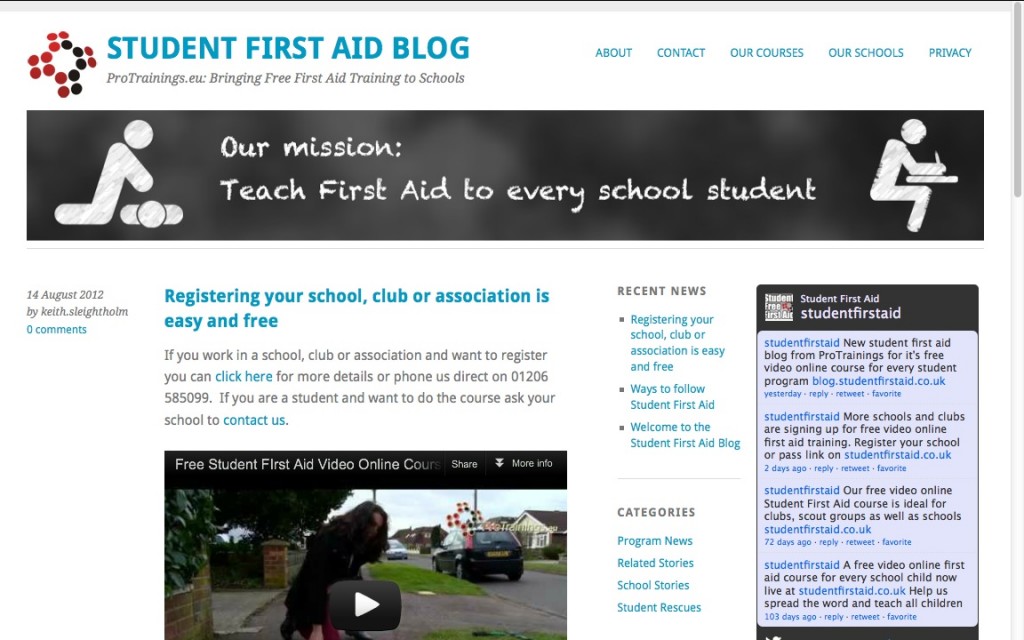Student First Aid Blog