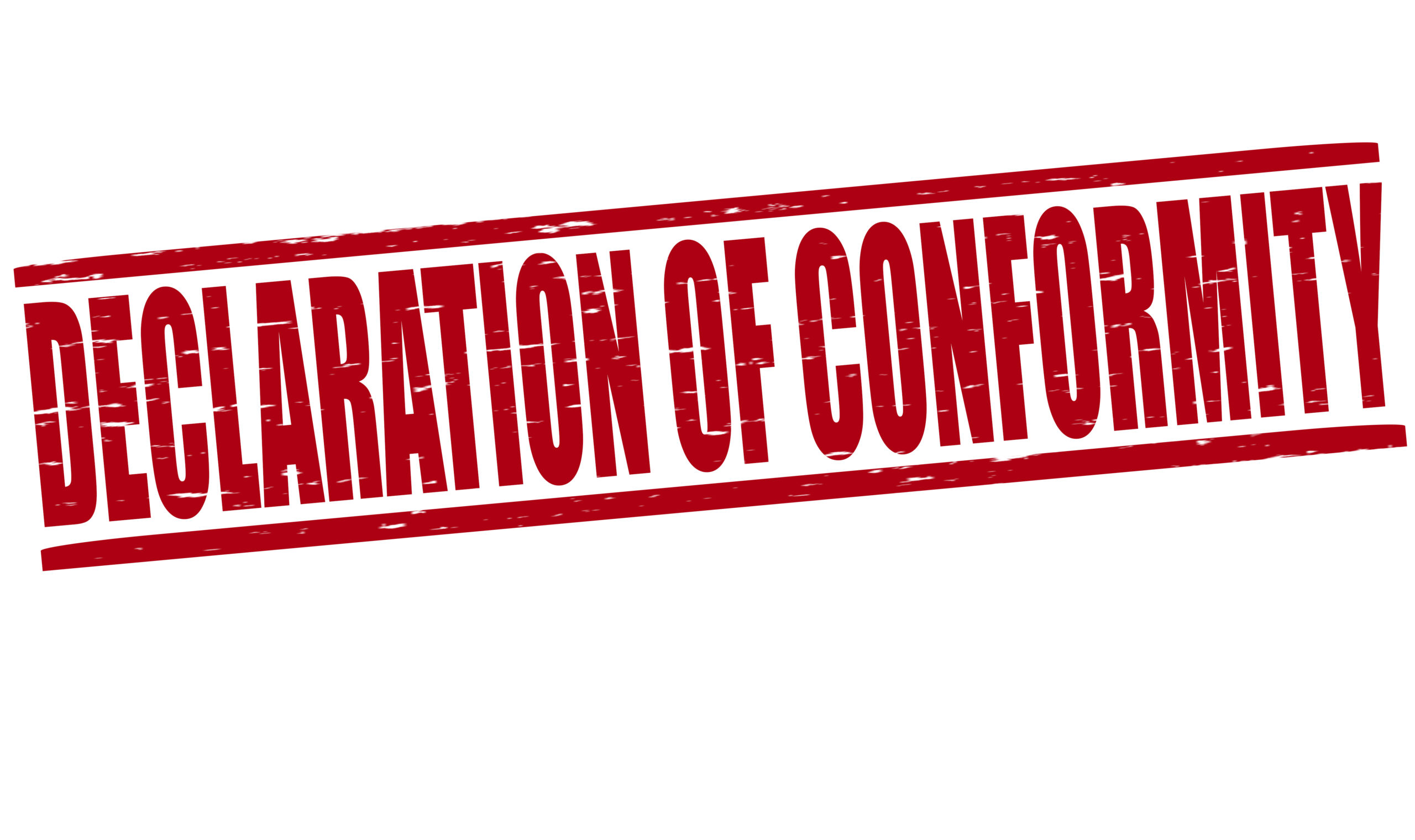 Declaration of Conformity