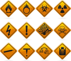  CHIP hazard symbols